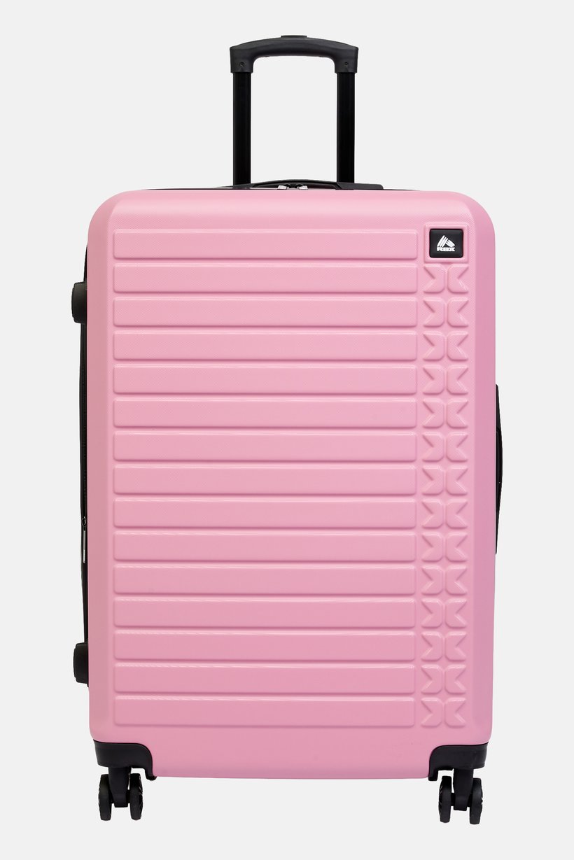 35 Inch Hardshell Check In Spinner Luggage, Pink