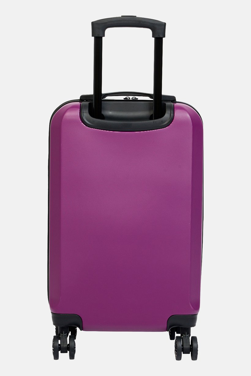 20 Inch Expandable Hard-Shell Check-In Spinner Luggage, Dark Purple