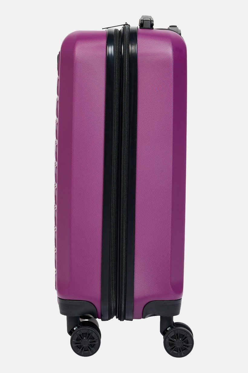 20 Inch Expandable Hard-Shell Check-In Spinner Luggage, Dark Purple