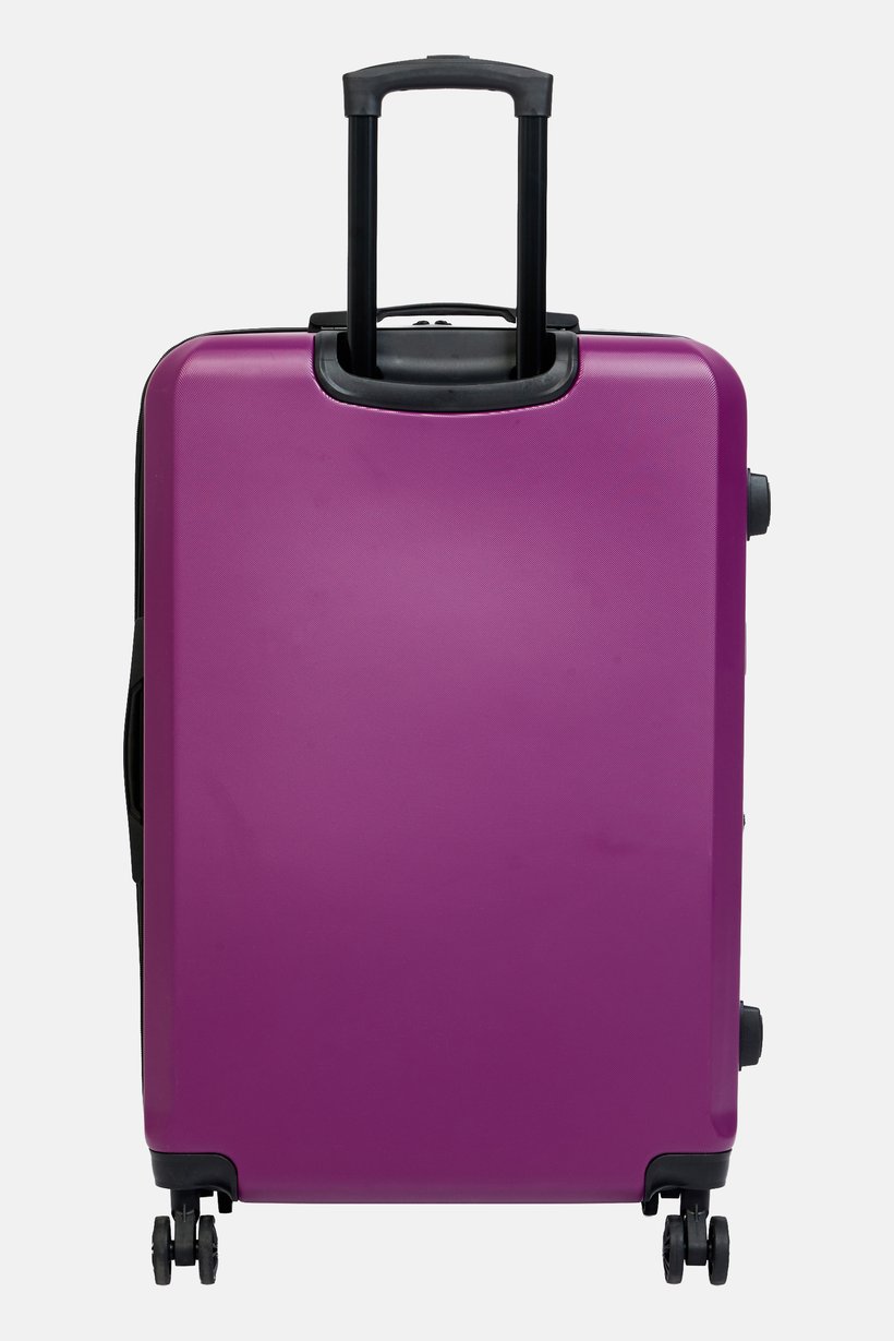 28 Inch Expandable Hardshell Check-In Spinner Luggage, Purple