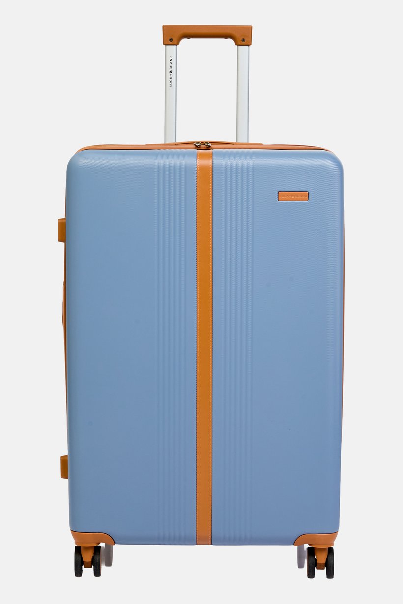 28 Inch Hardshell Check-In Spinner Luggage, Slate Blue
