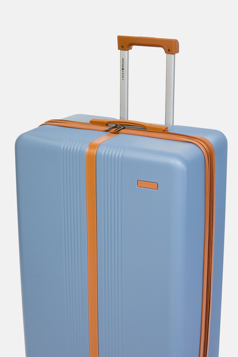 28 Inch Hardshell Check-In Spinner Luggage, Slate Blue