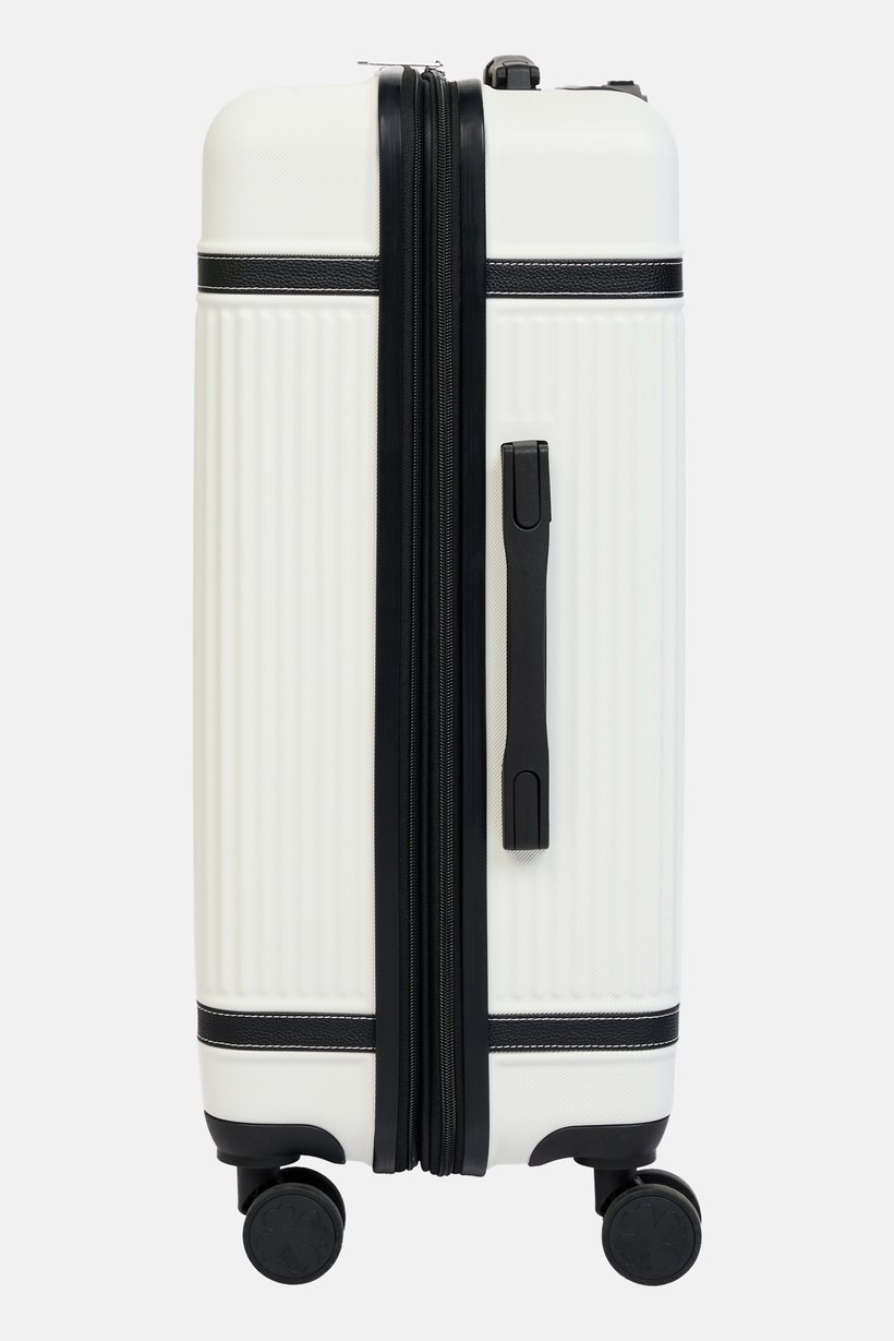 29 Inch Hard Shell Check In Spinner Luggage, White