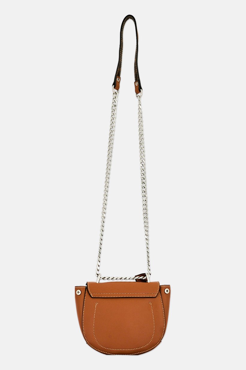 Women Brand Logo Cross Body Bag, Brown