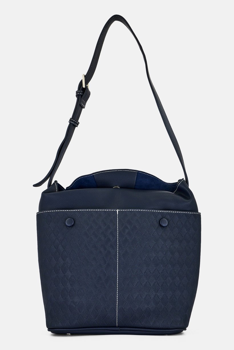 Women Brand Logo Tote Bag, Blue