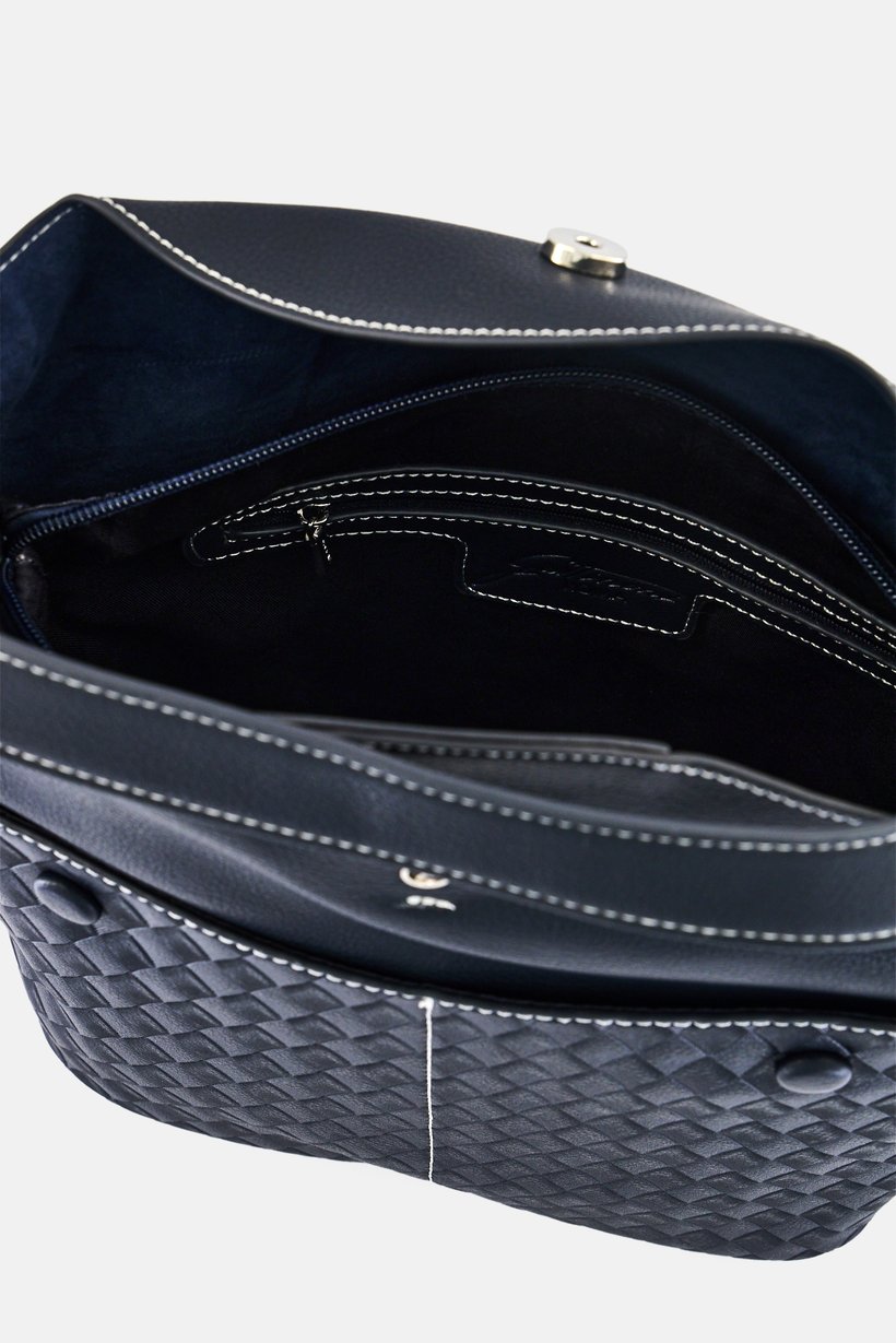 Women Brand Logo Tote Bag, Blue
