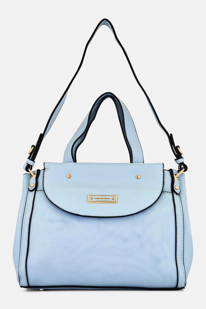 Women Brand Logo Tote Bag, Blue