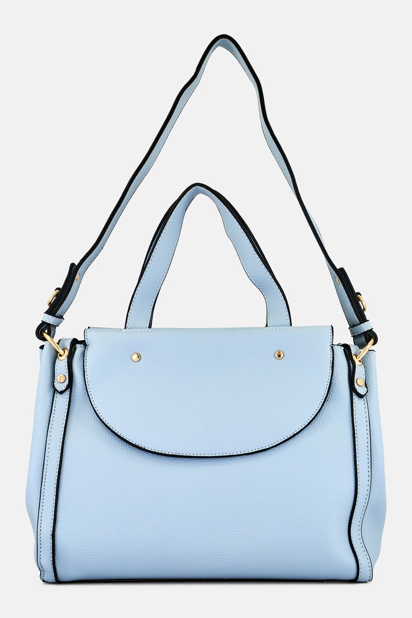 Women Brand Logo Tote Bag, Blue