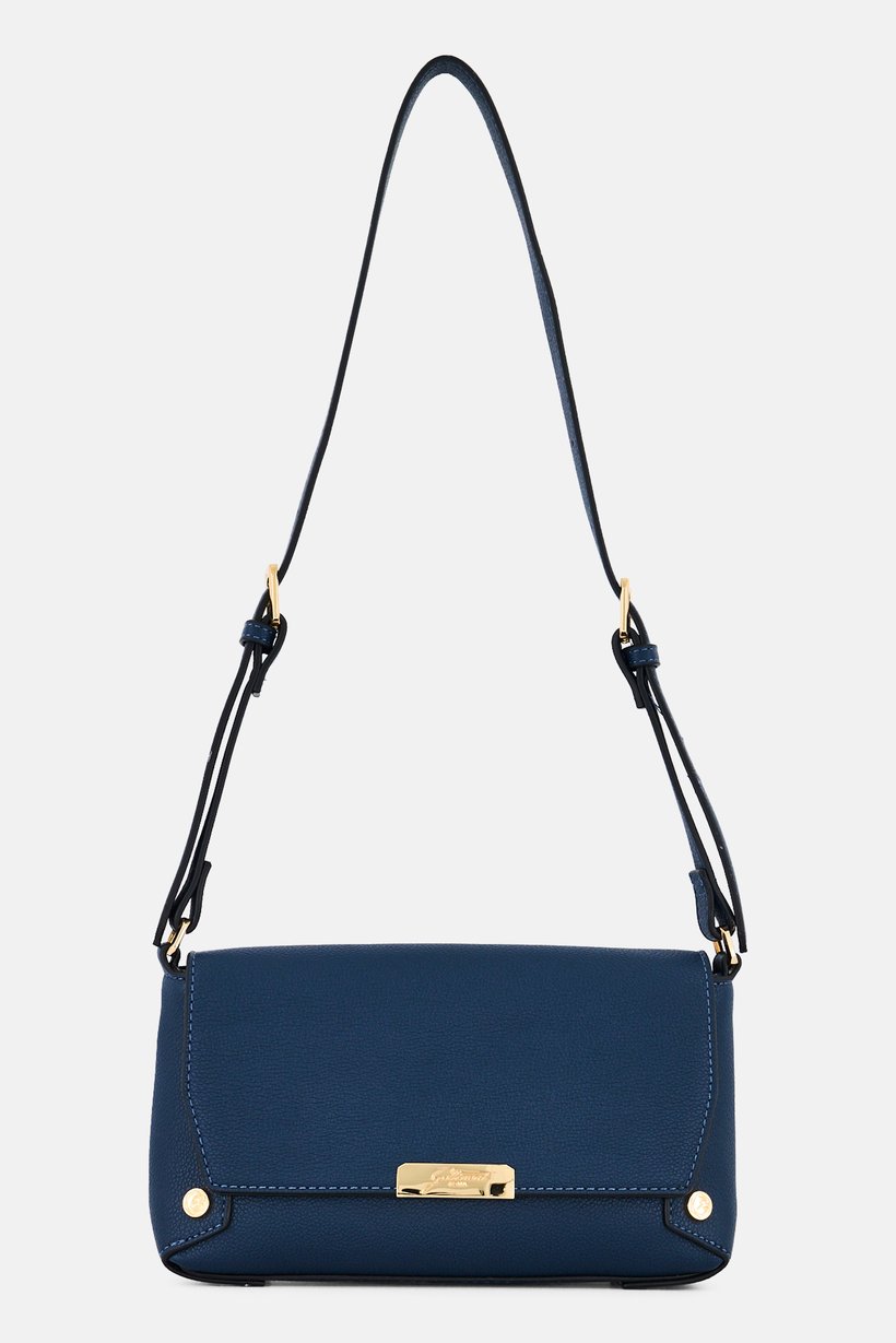Women Brand Logo Cross Body Bag, Dark Navy
