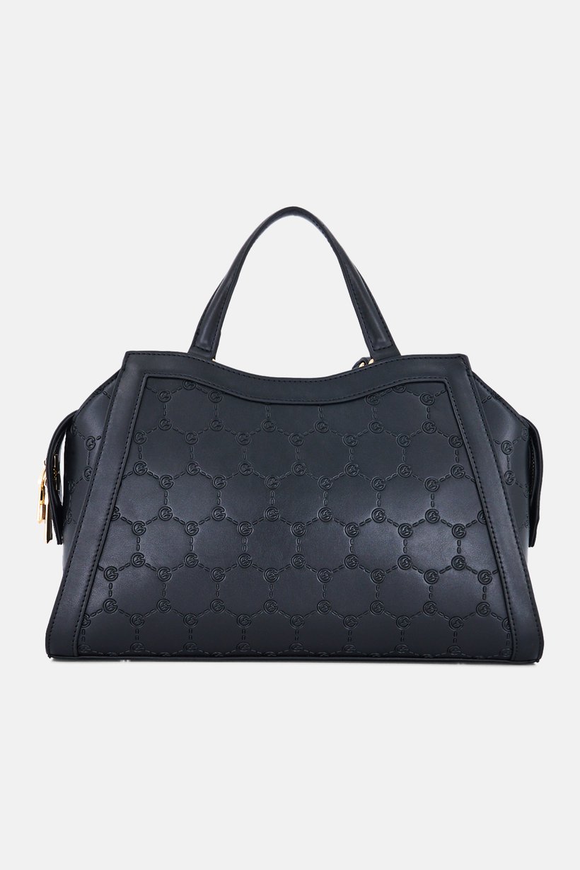 Women Brand Logo Cross Body Bag, Black