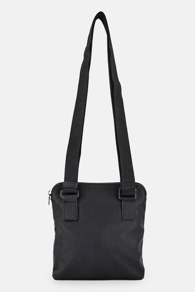 AX Armani Exchange Men Brand Logo Cross Body Bag, Black