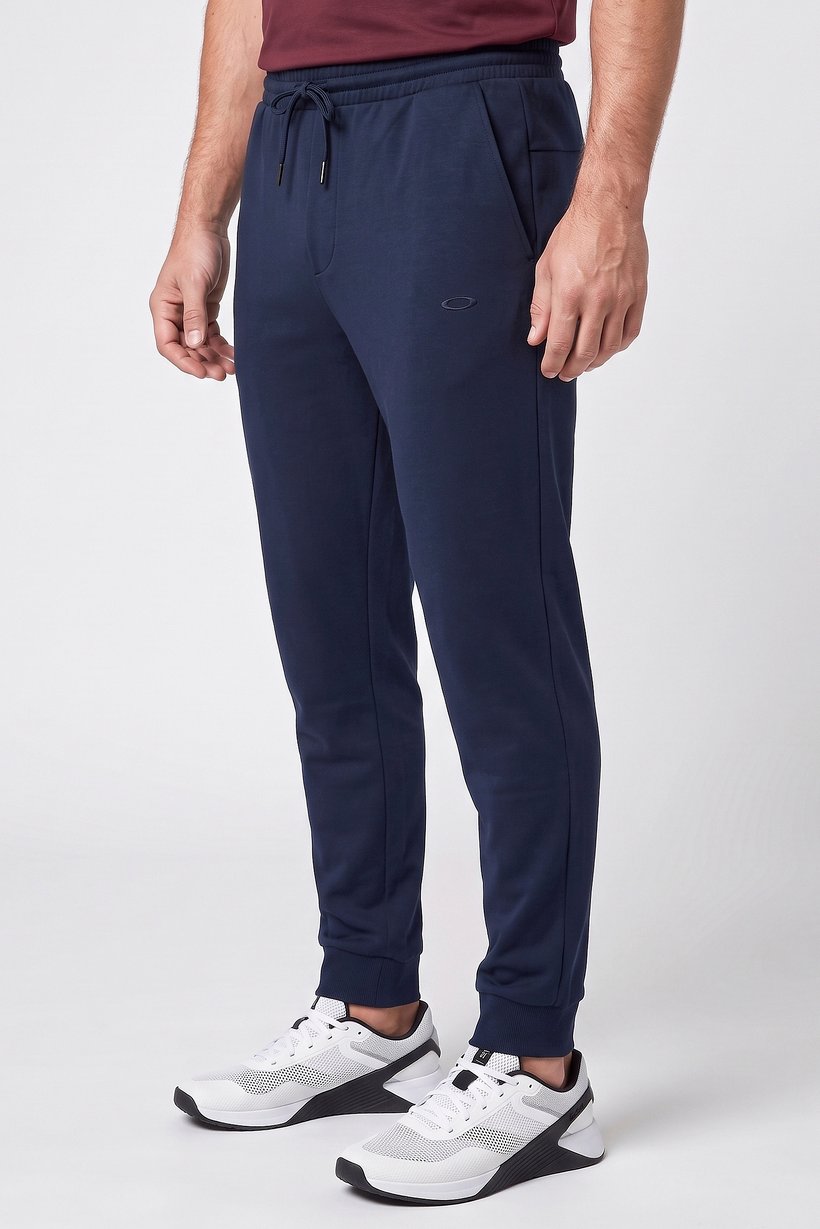 Men Regular Fit Outdoor Sweatpants, Navy Blue