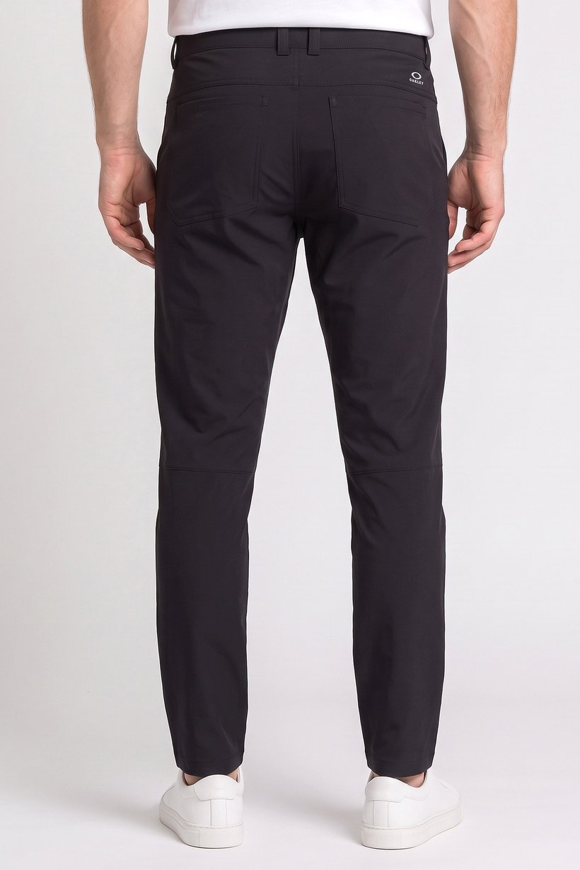 Men Regular Fit Golf Pants, Black