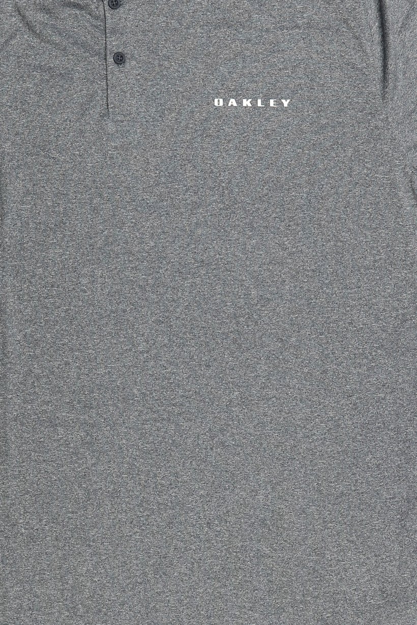 Men Regular Fit Short Sleeve Heather Outdoor Polo Shirt, Grey