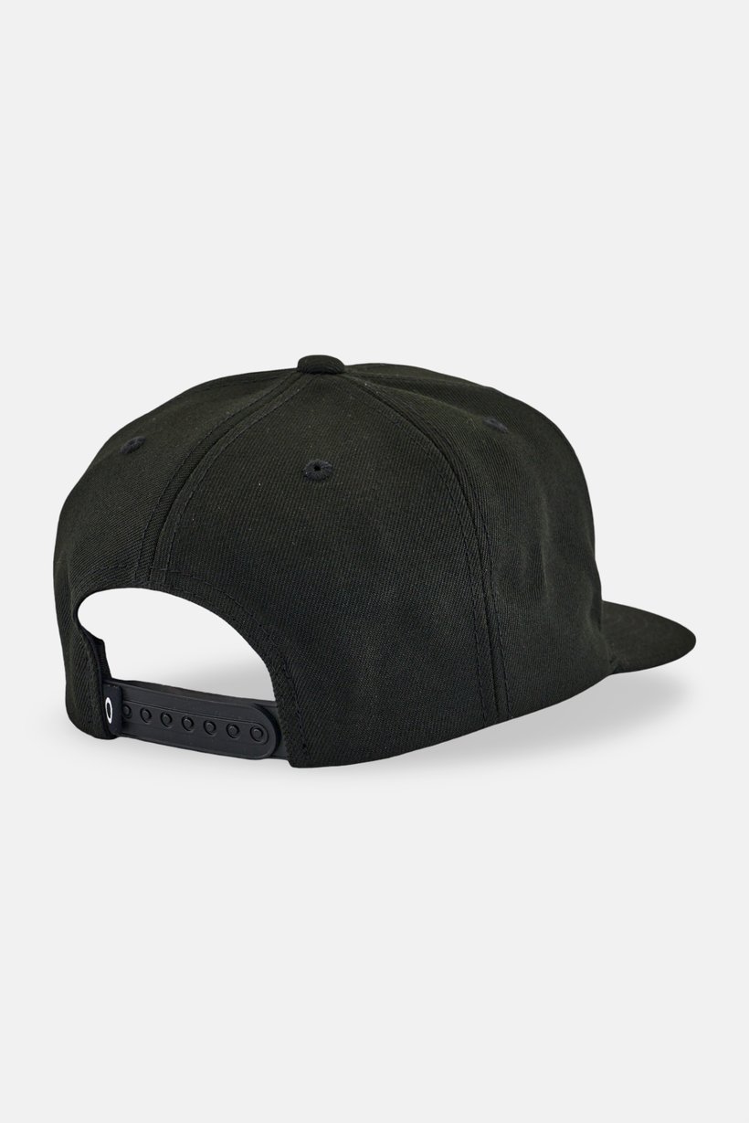 Men Embroidered Logo Sports Cap, Black