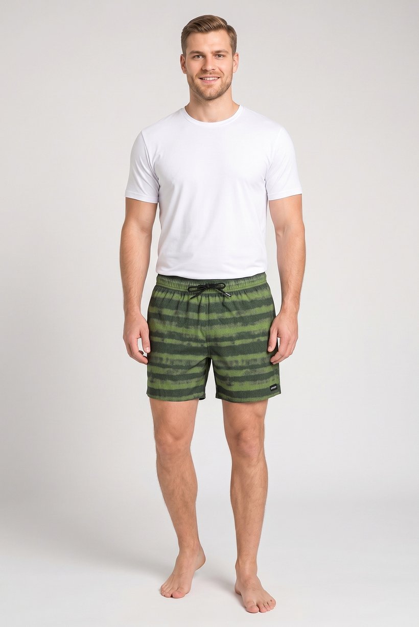 Men Ombre Board Shorts, Multicolor