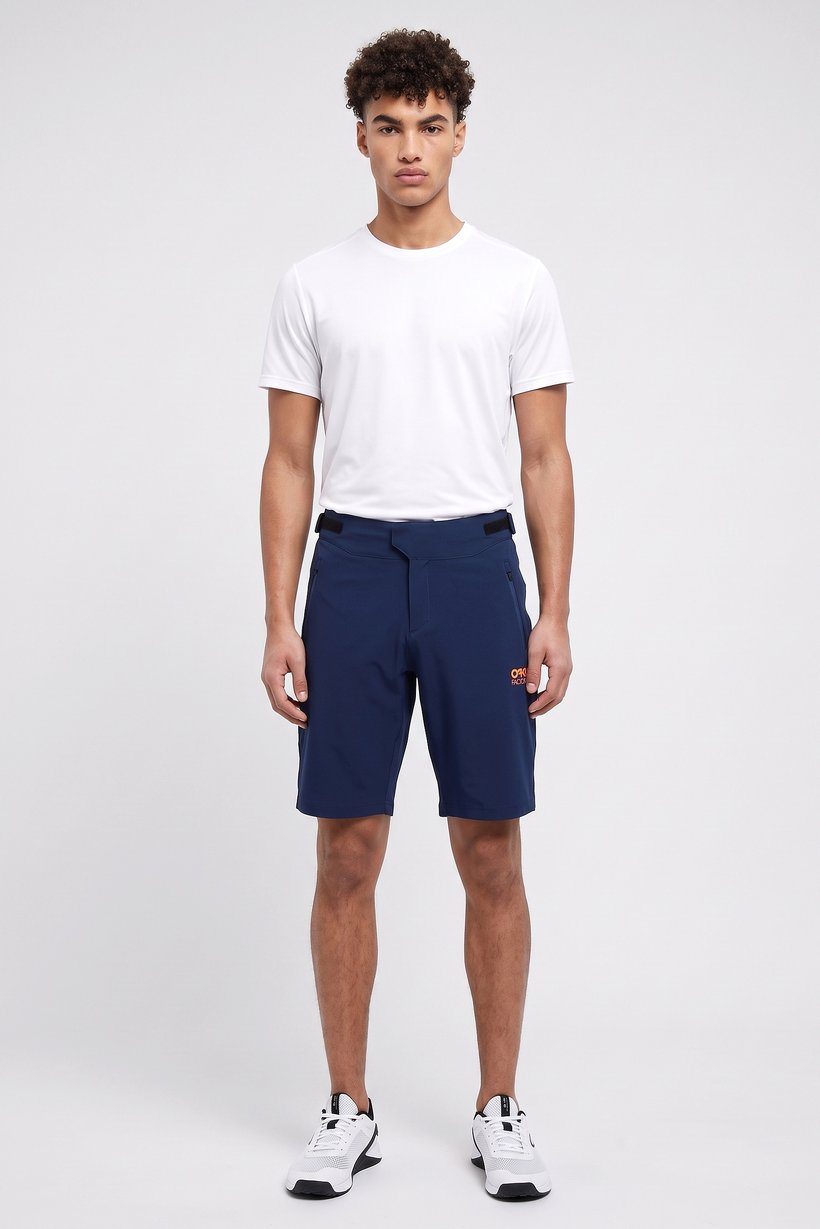 Men Regular Fit Training Short, Navy