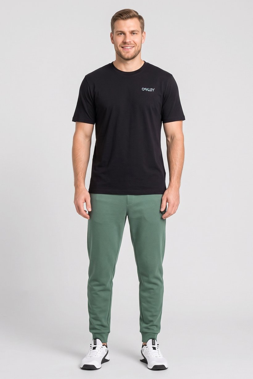 Men Regular Fit Short Sleeve Outdoor T-Shirt, Black