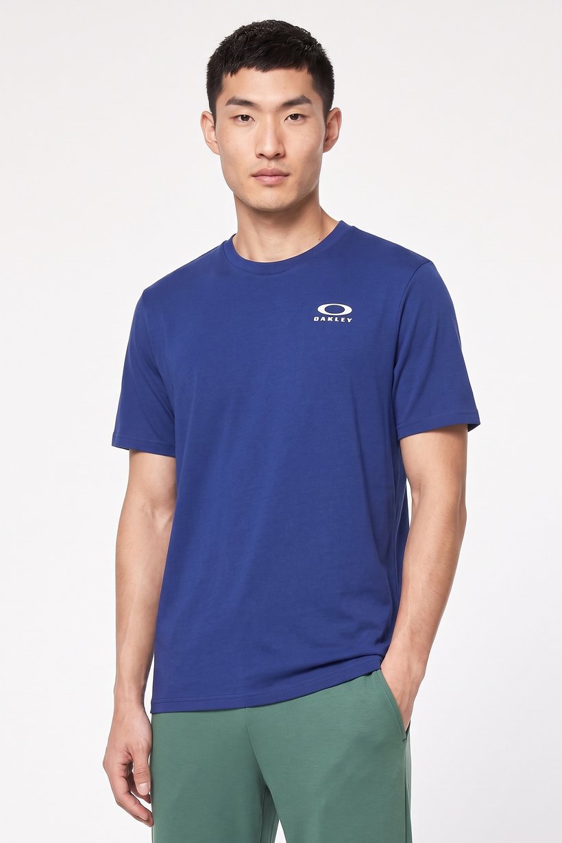 Men Regular Fit Short Sleeve Outdoor T-Shirt, Blue