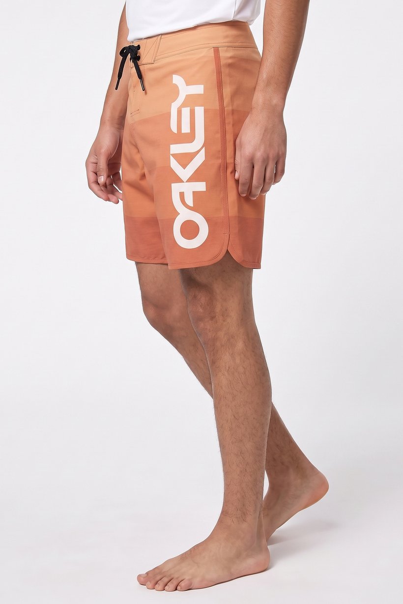 Men Performance Fit Board Shorts, Orange