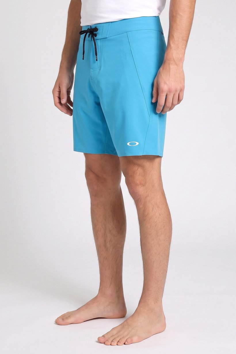Men Brand Logo Board Shorts, Blue