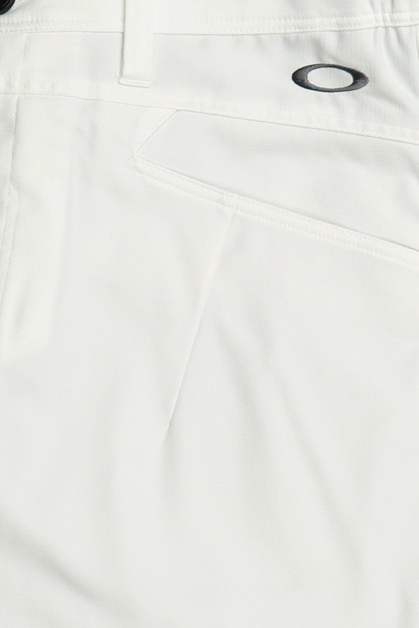 Men Performance Fit Outdoor Shorts, White