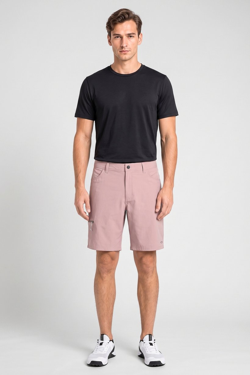 Men Regular Fit Golf Shorts, Muave
