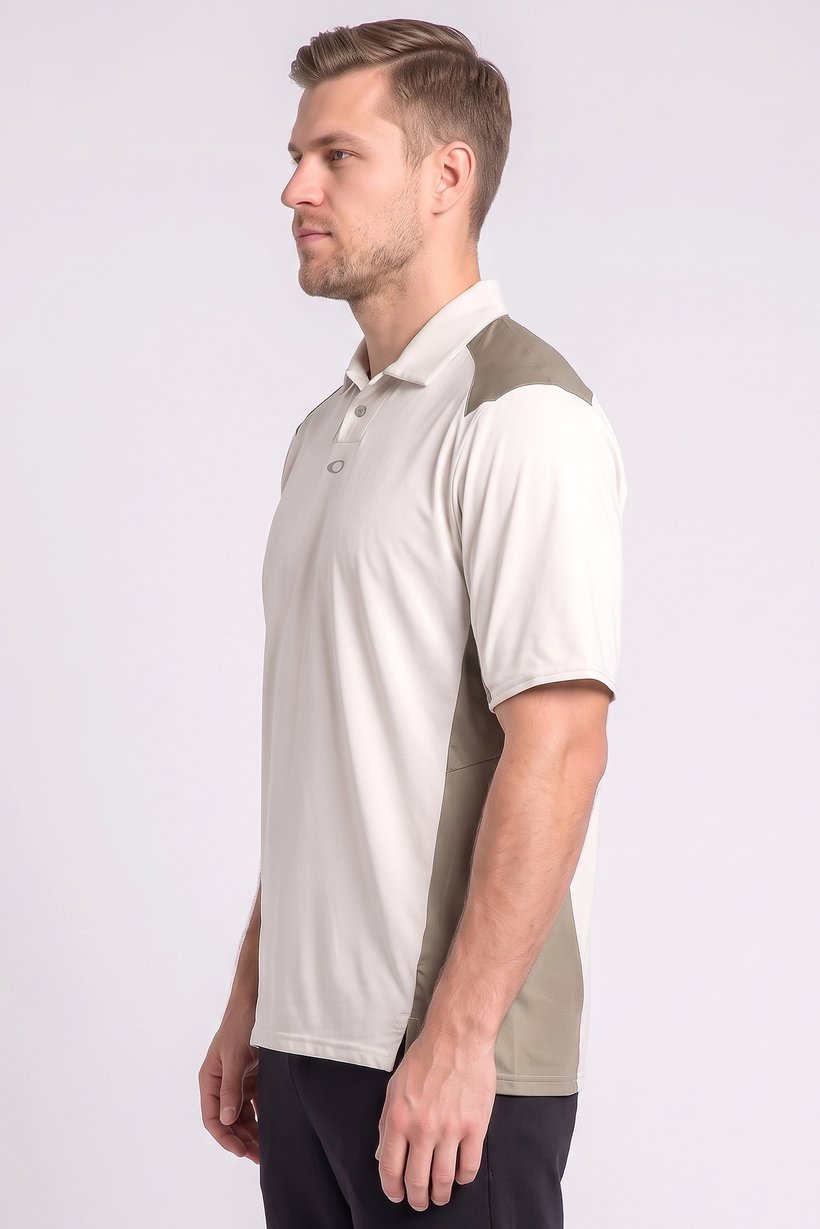 Men Regular Fit Short Sleeve Training Polo Shirt, Multicolor