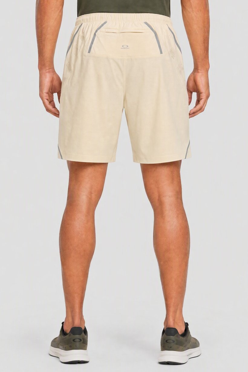 Men Performance Fit Outdoor Shorts, Cream