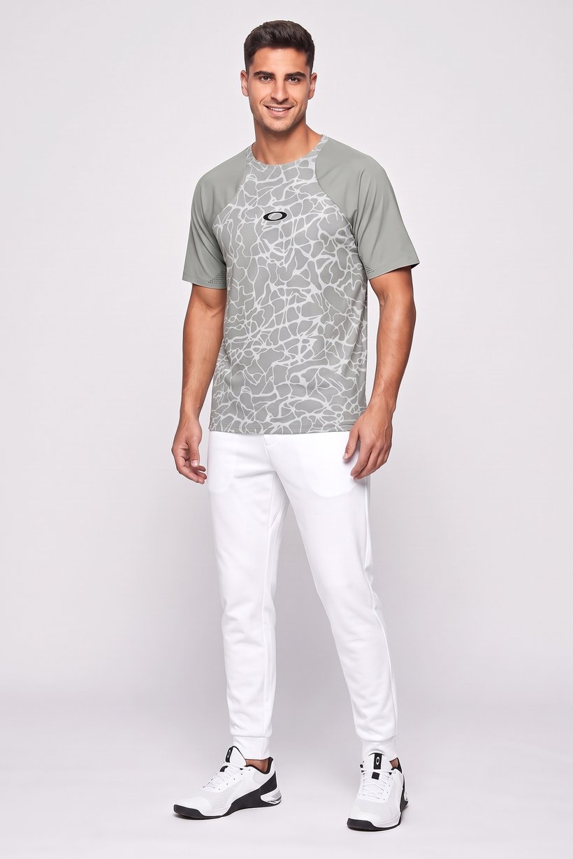 Men Regular Fit Short Sleeve Cyling Jersey, Multicolor