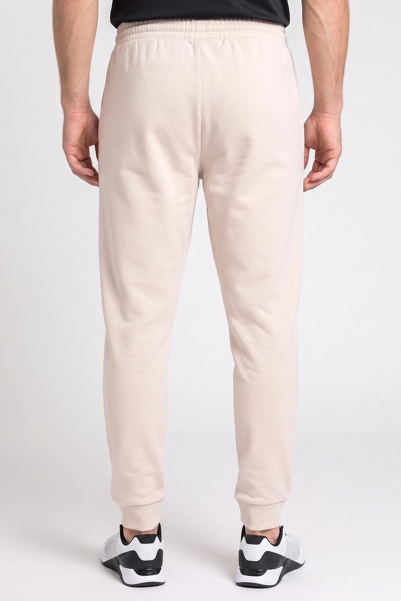 Men Regular Fit Outdoor Sweatpants, Cream