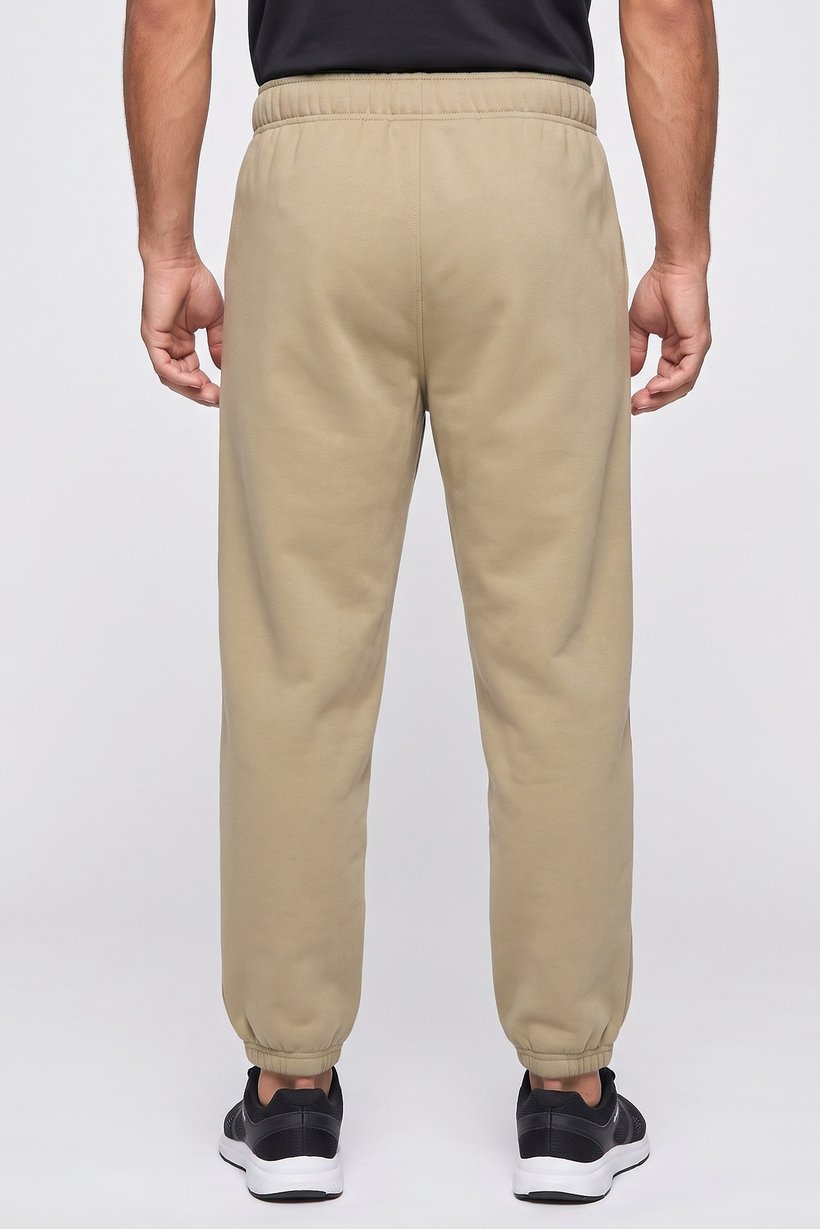 Men Relaxed Fit Outdoor Sweatpants, Khaki
