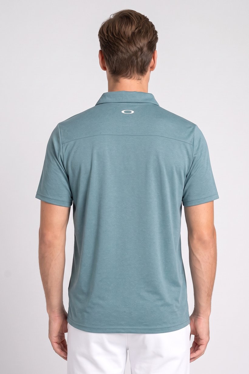 Men Regular Fit Short Sleeve Golf Polo Shirt, Mint Green