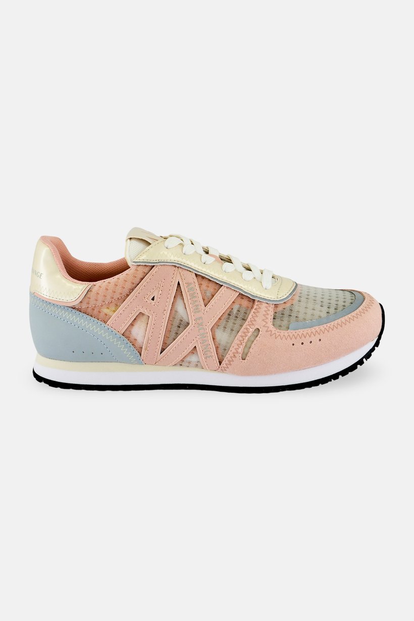 AX Armani Exchange Women Lace Up Casual Shoes, Multicolor
