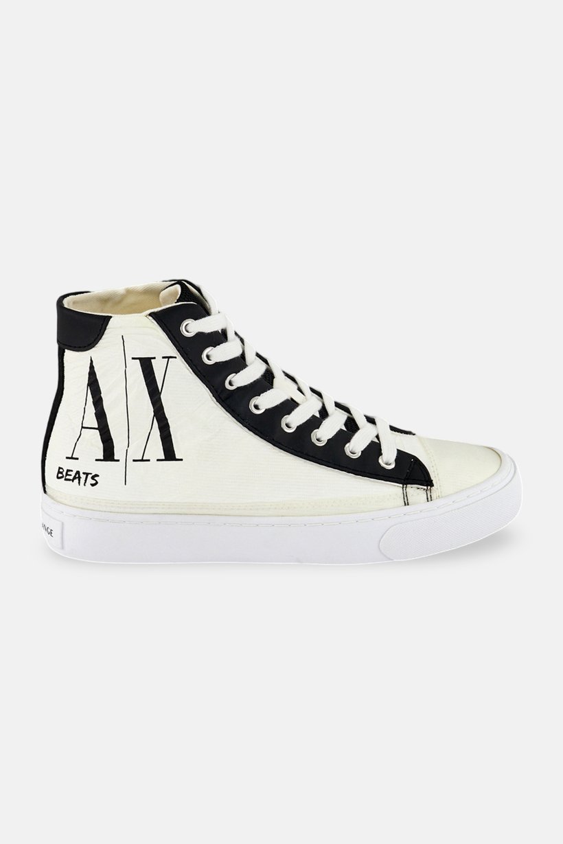 Armani Exchange Women Two Tone Lace Up Casual Shoes, Multicolor