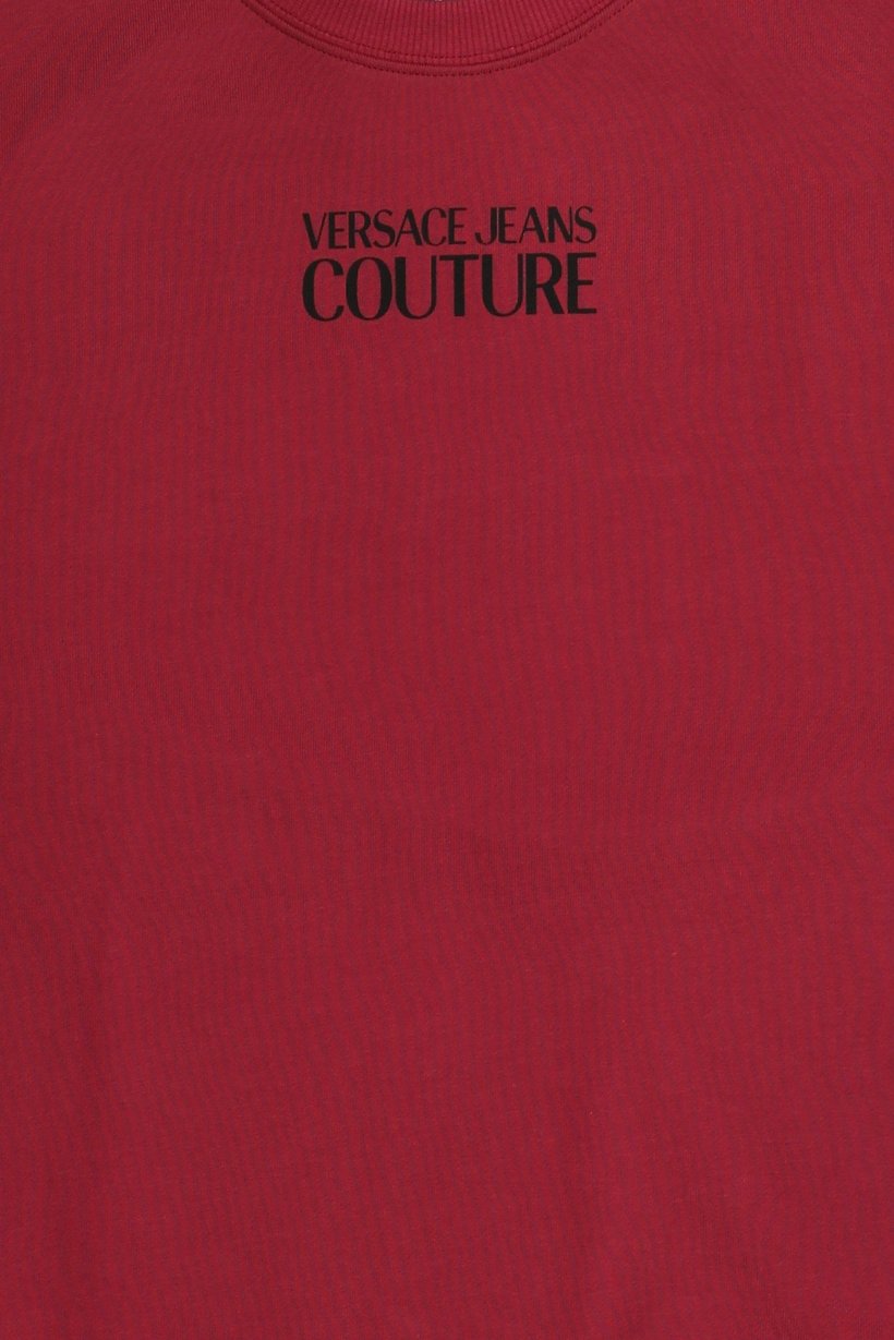 Women Crew Neck Graphic Print Long Sleeve Sweatshirt, Maroon