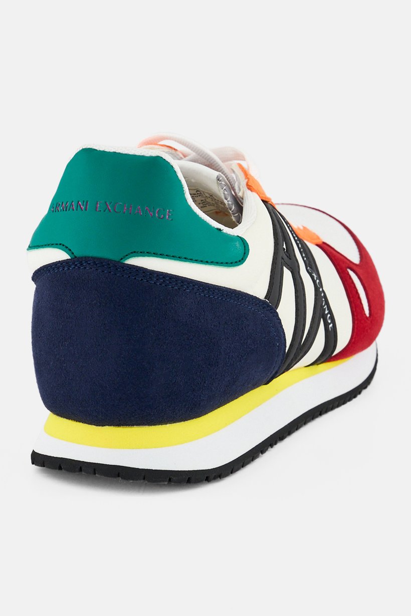 AX Armani Exchange Men Lace Up Casual Shoes, Multicolor