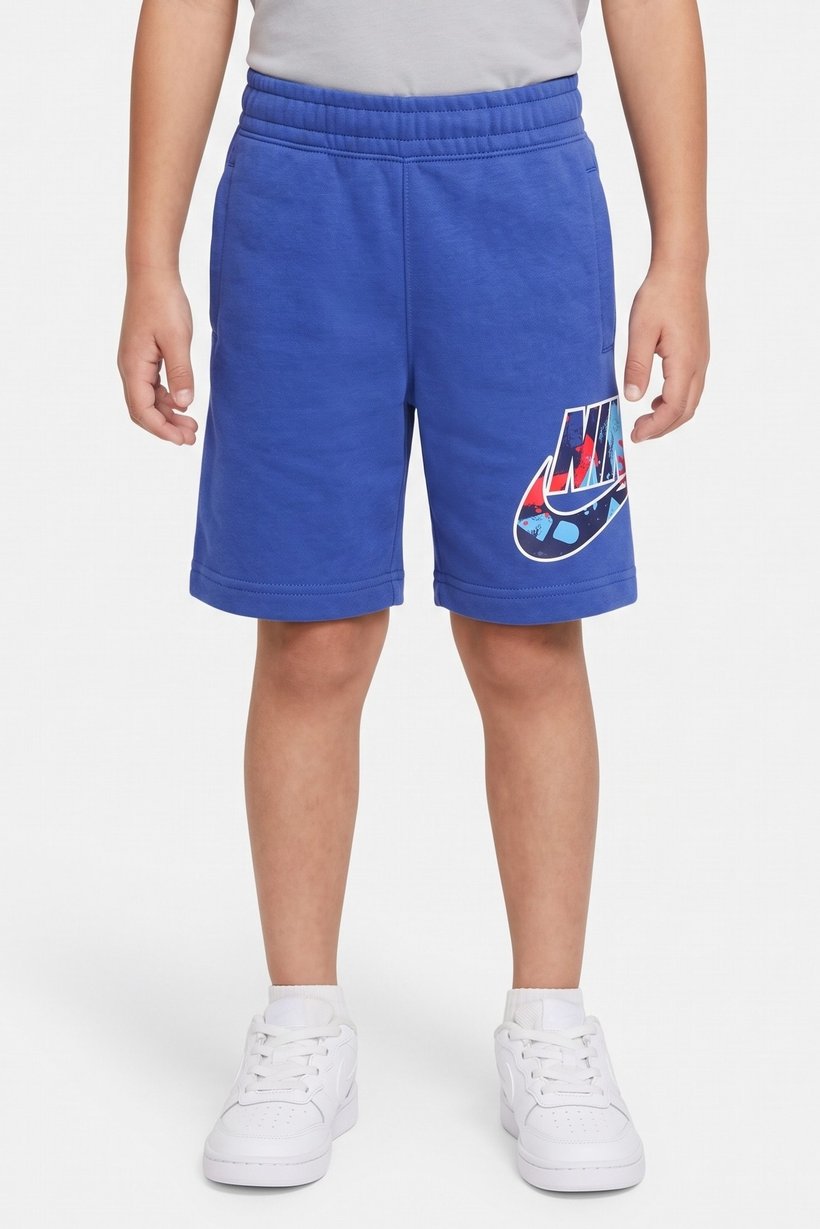 Toddlers Boy Sportswear Graphic Print Outdoor Shorts, Blue