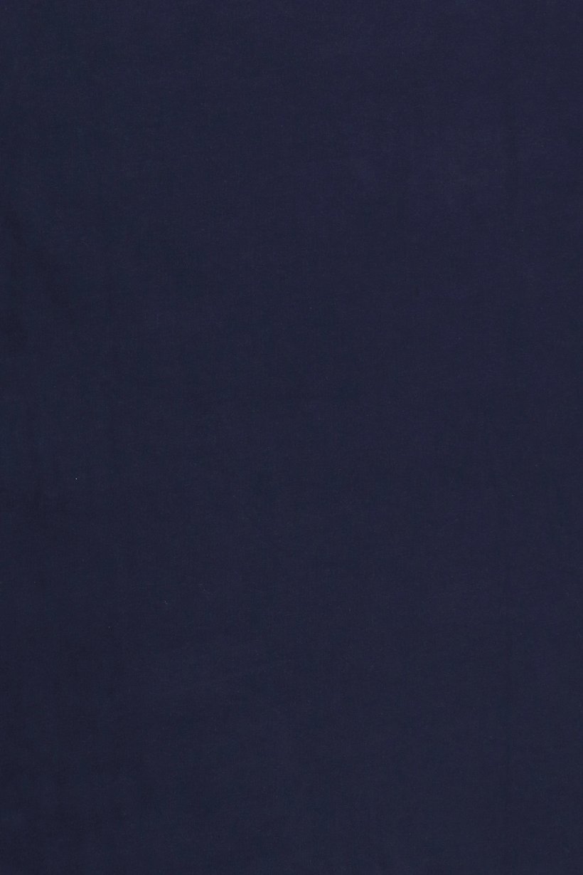 Men Crew Neck Short Sleeve Solid T-Shirt, Navy