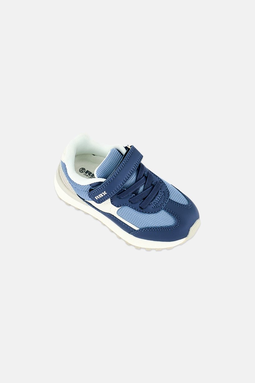 Toddlers Boy Velcro Closure Outdoor Shoes, Multicolor