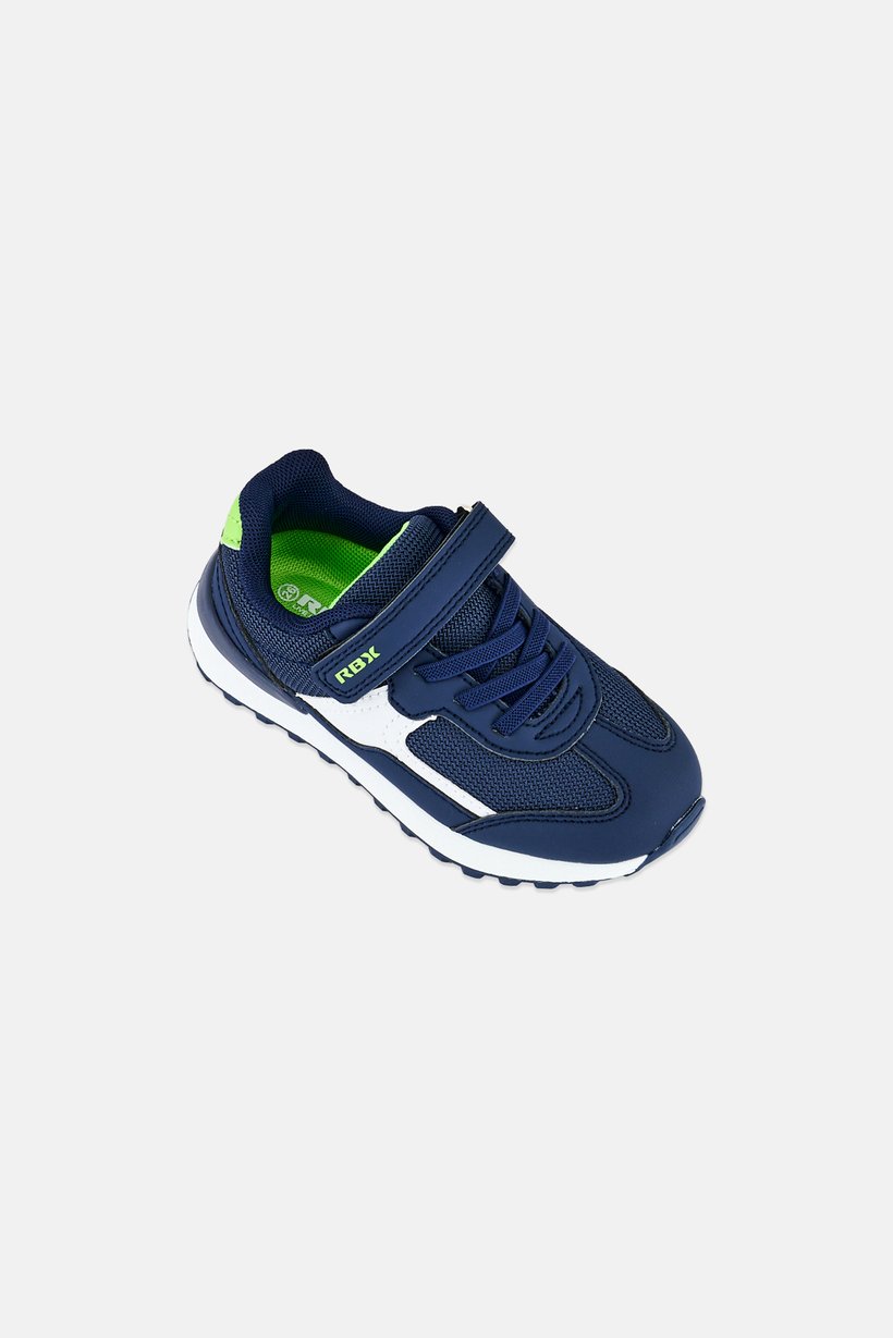 Toddlers Boy Velcro Closure Outdoor Shoes, Navy