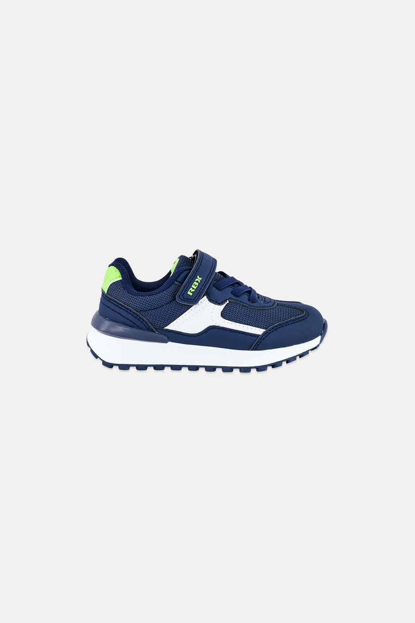 Toddlers Boy Velcro Closure Outdoor Shoes, Navy