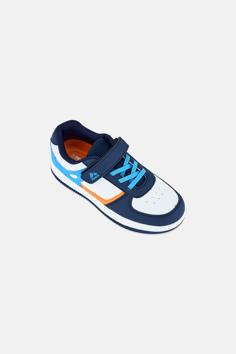 Kids Boy Velcro Closure Outdoor Shoes, Multicolor