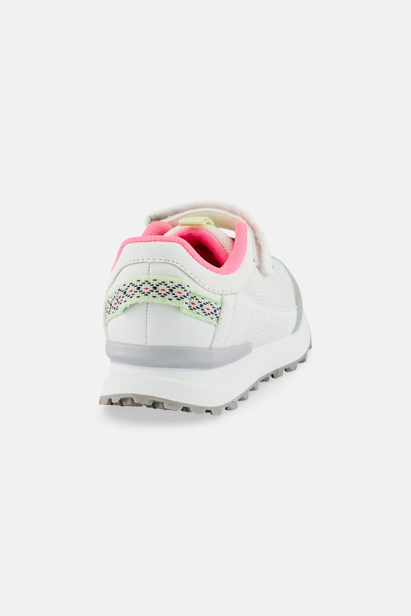 Kids Girl Velcro Closure Outdoor Shoes, Multicolor