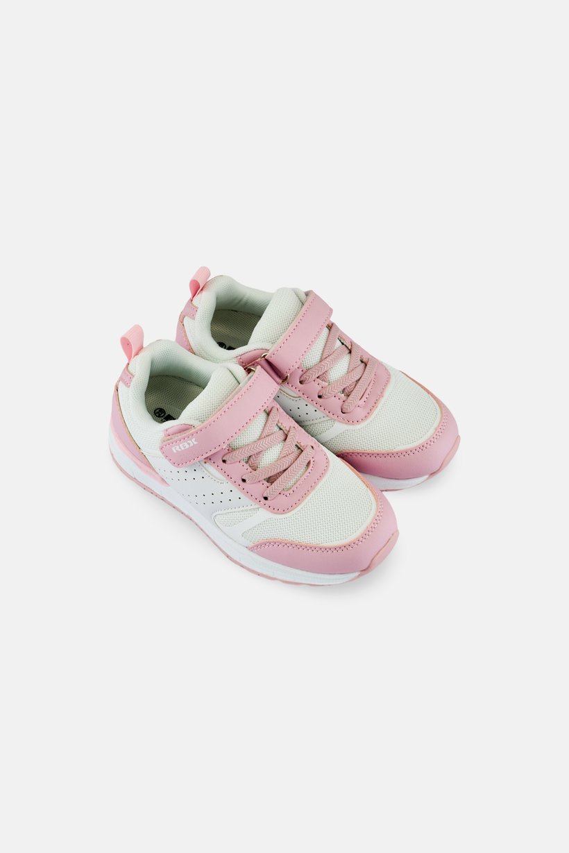 Kids Girl  Velcro Closure Outdoor Shoes, Multicolor