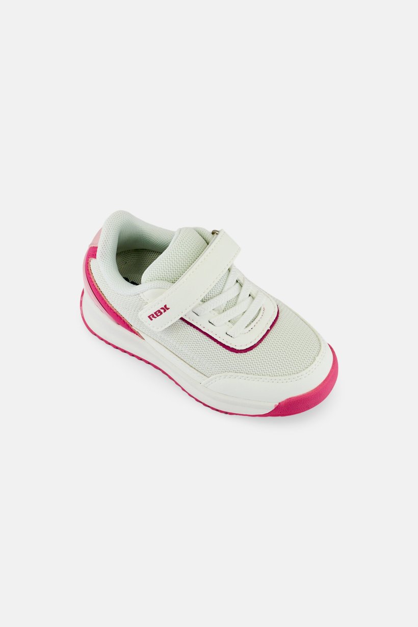 Toddlers Girl Velcro Closure Outdoor Shoes, Multicolor