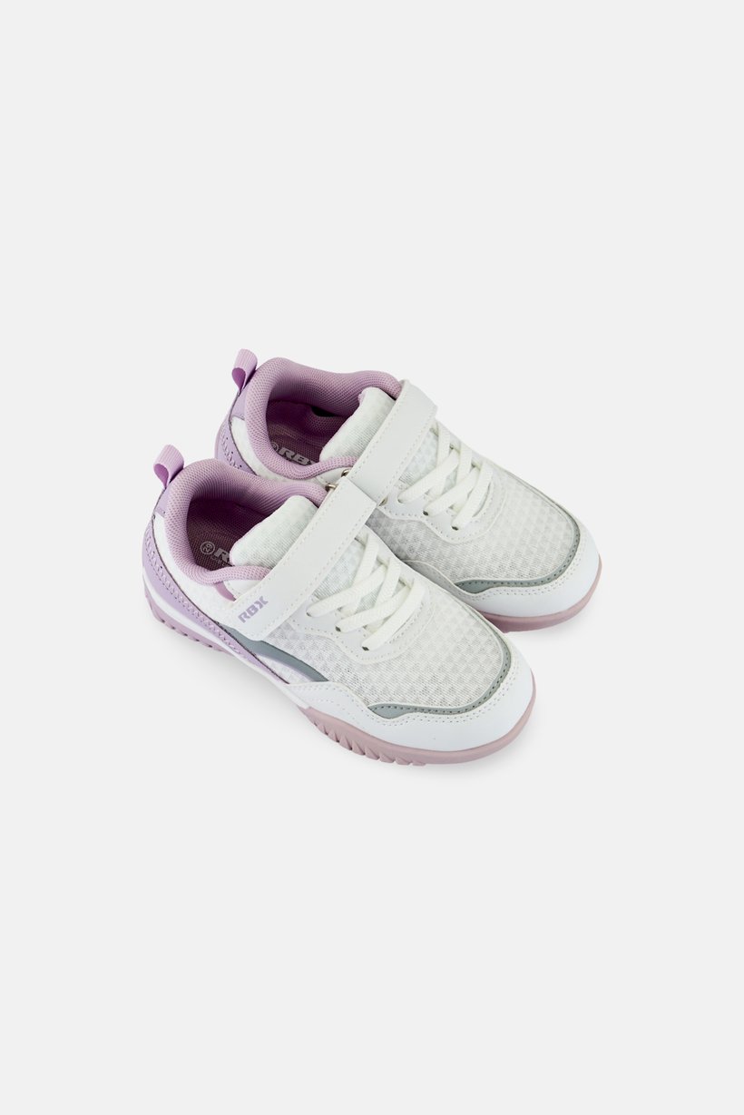 Kids Girl Velcro Closure Outdoor Shoes, Multicolor