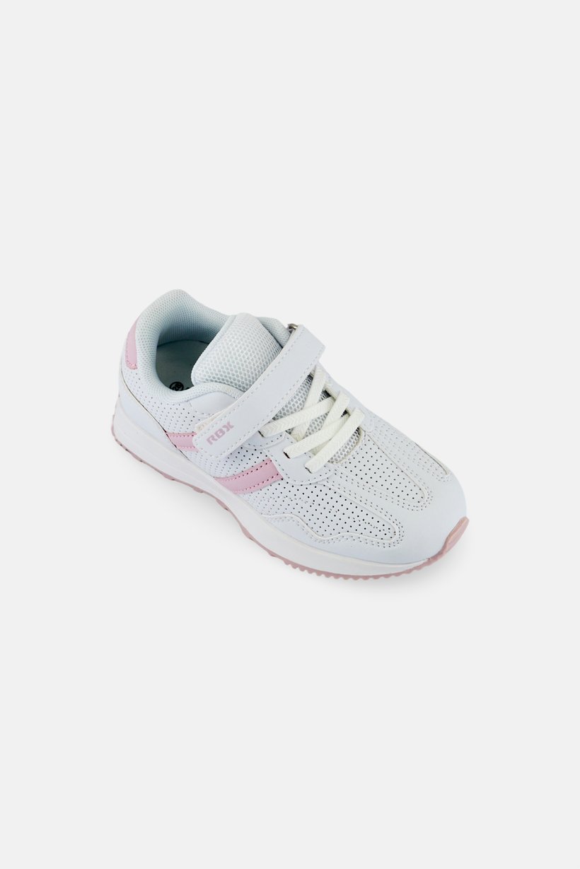 Kids Girl Velcro Closure Outdoor Shoes, Multicolor