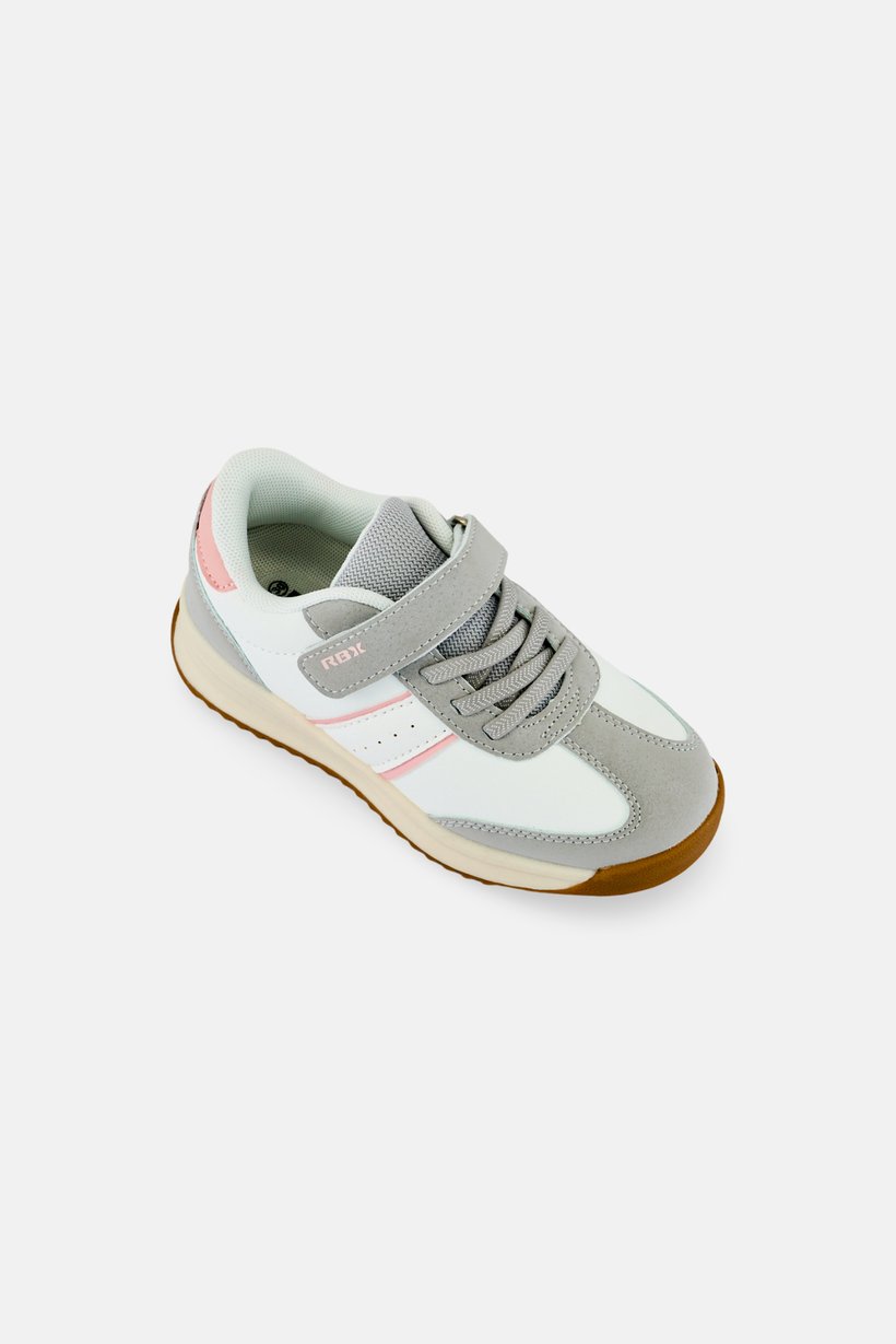 Kids Girl  Velcro Closure Outdoor Shoes, Multicolor