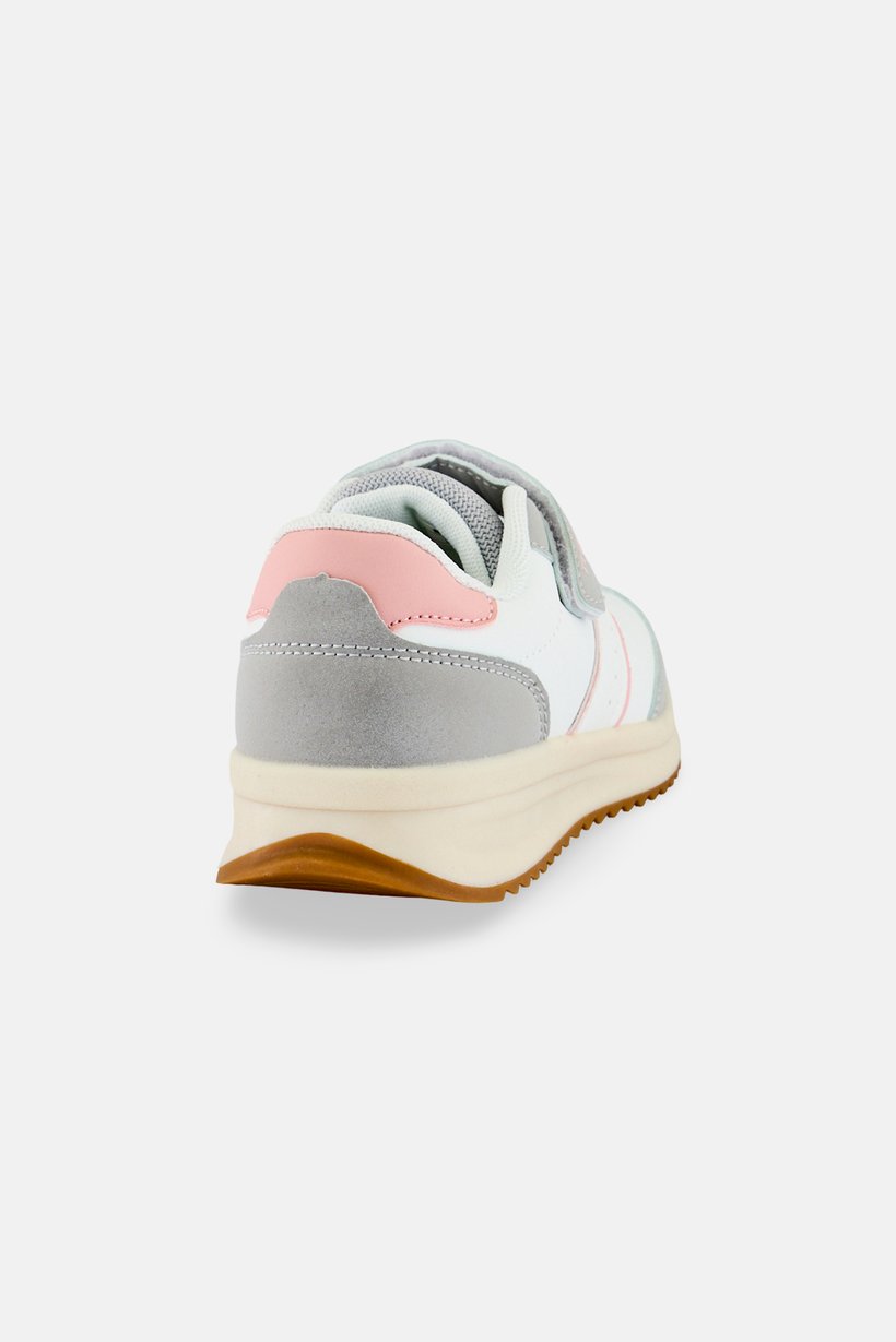 Kids Girl  Velcro Closure Outdoor Shoes, Multicolor